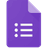 Google Forms logo